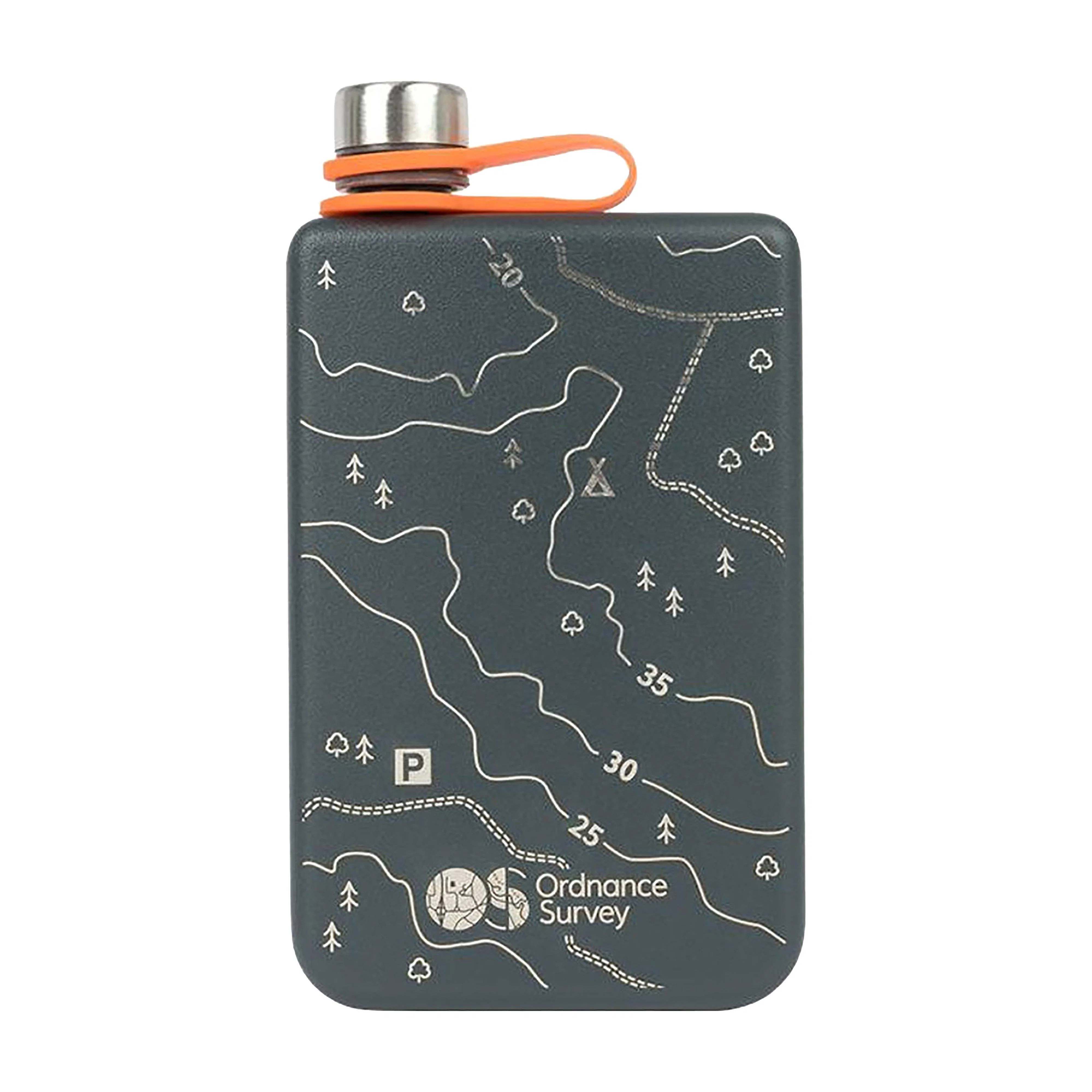 Contour Map Hip Flask - Image 5