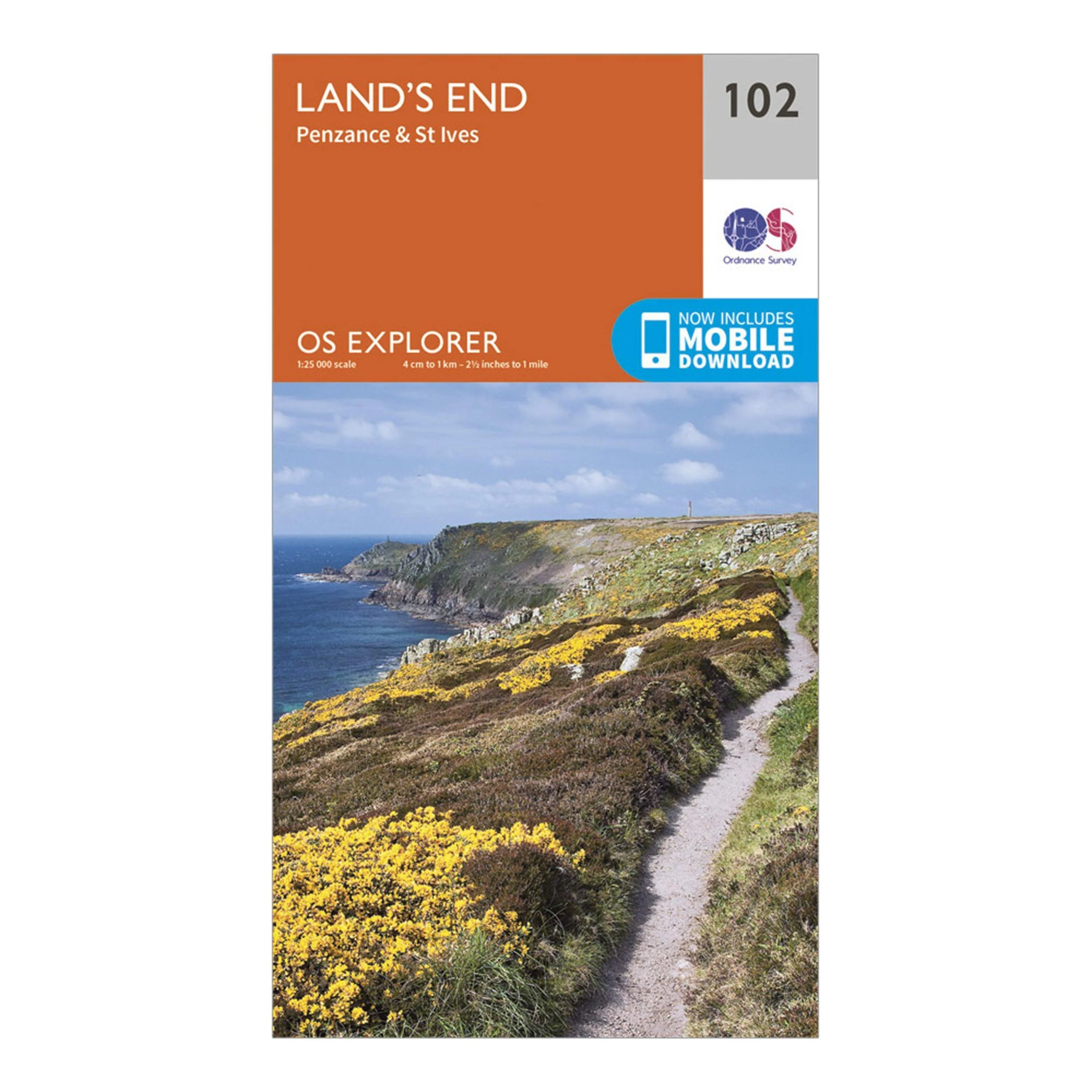 Explorer 102 Land's End Map With Digital Version - Image 4