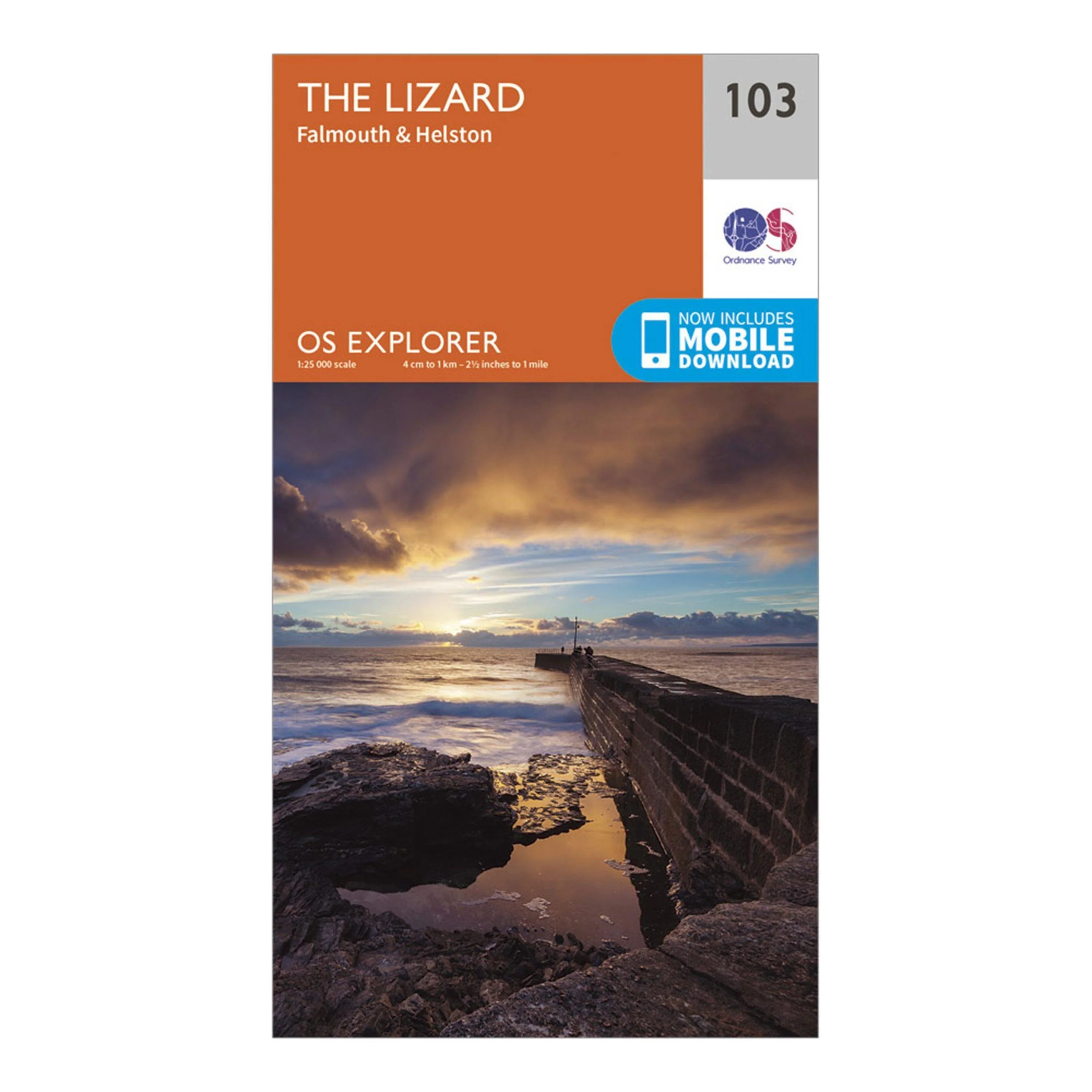 Explorer 103 The Lizard Map With Digital Version - Image 4