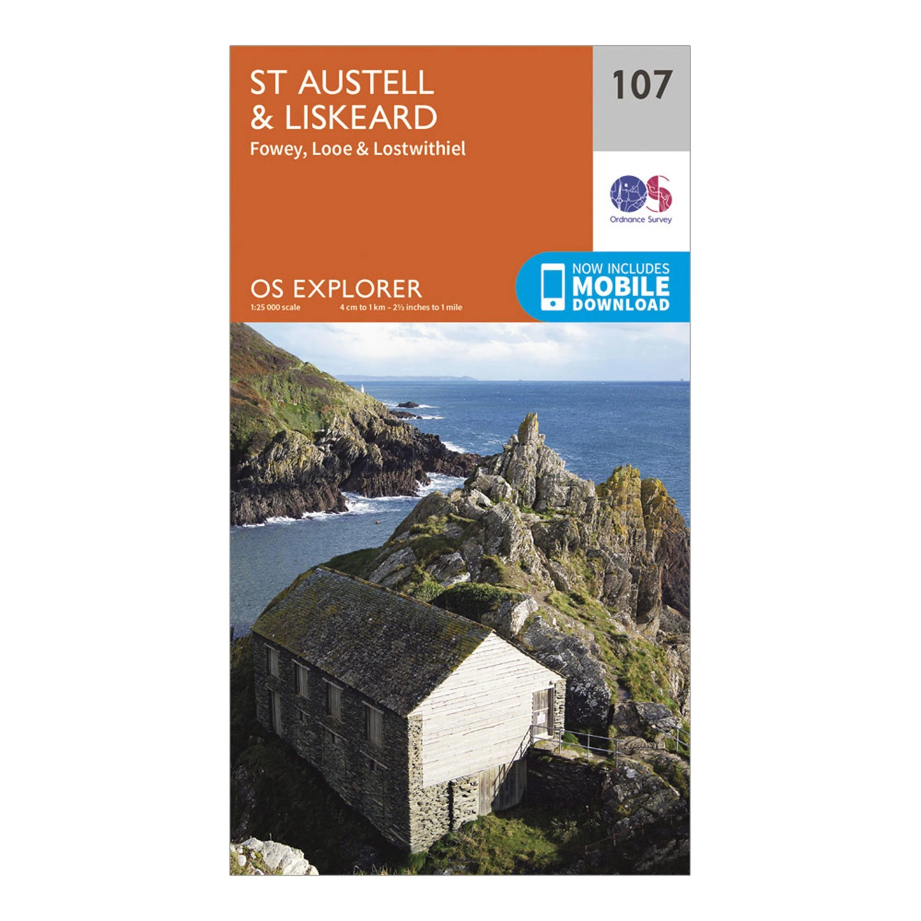 Explorer 107 St Austell & Liskeard Map With Digital Version - Image 4