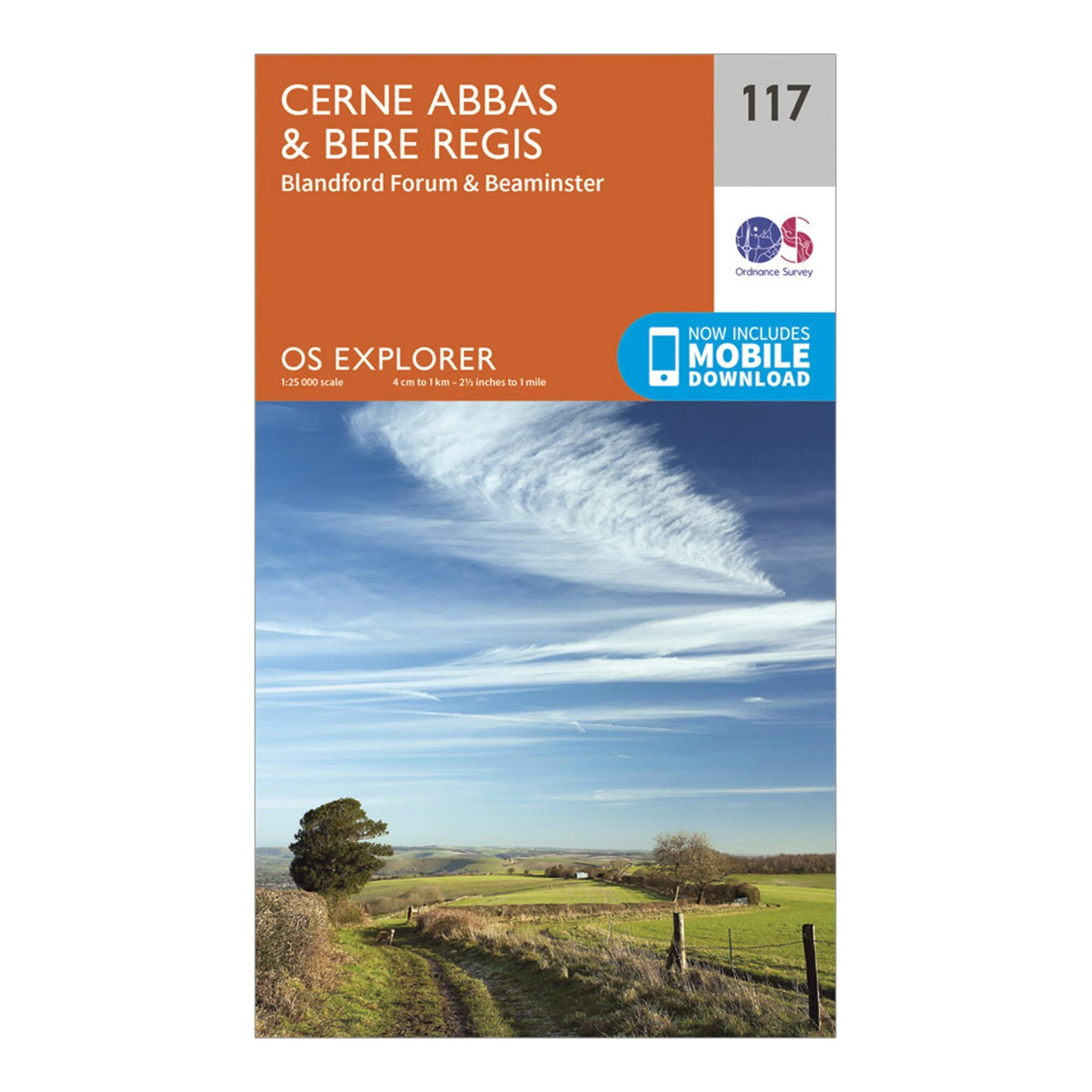 Explorer 117 Cerne Abbas & Bere Regis Map With Digital Version - Image 5