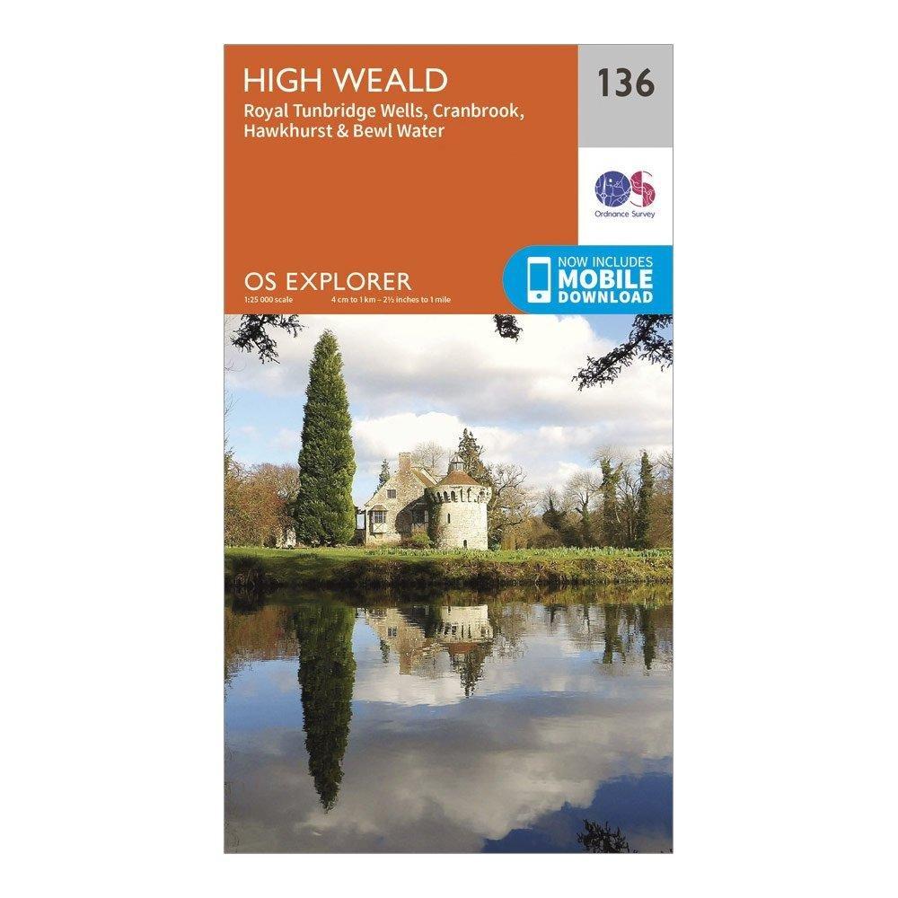 Explorer 136 High Weald Map With Digital Version - Image 4