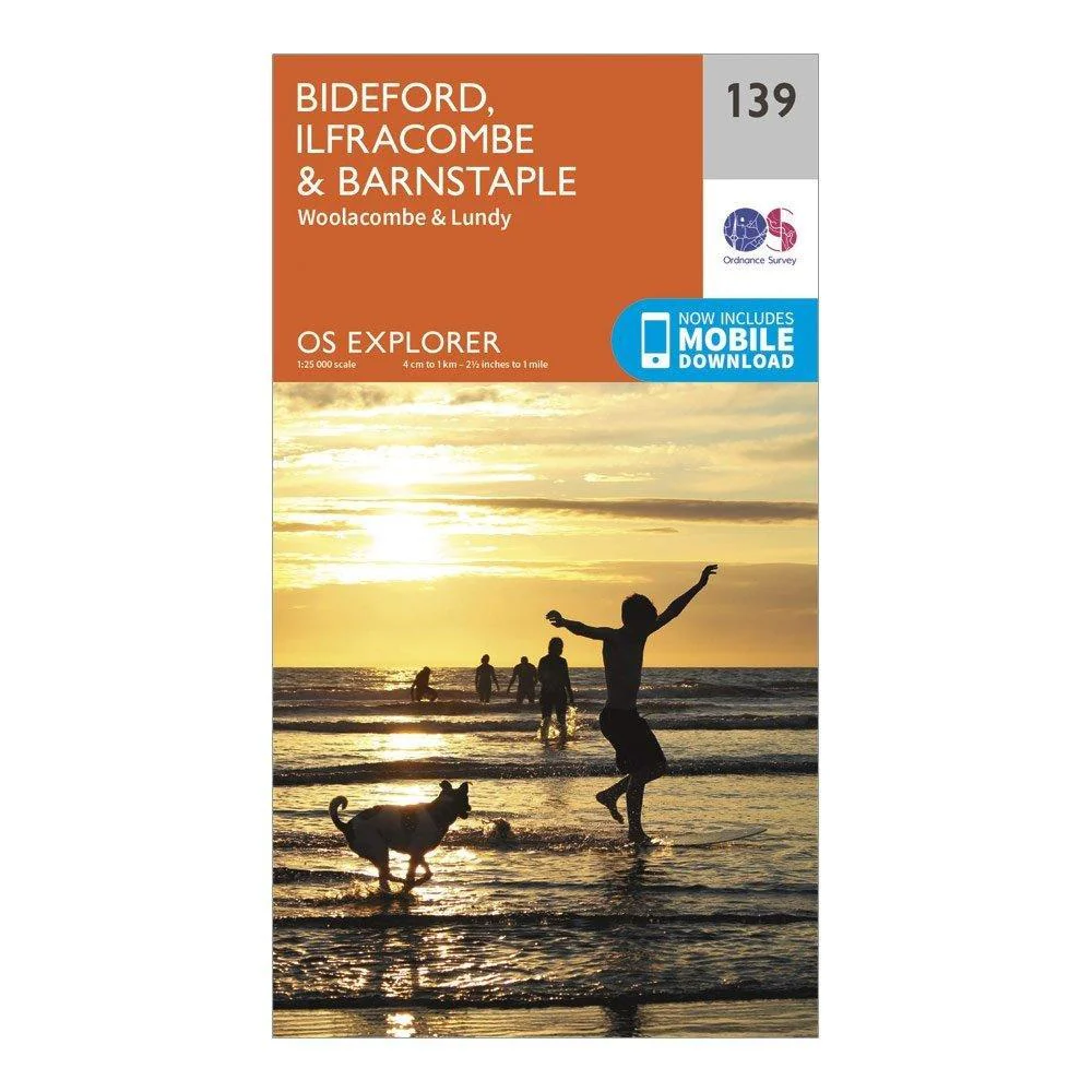 Explorer 139 Bideford, Ilfracombe & Barnstaple Map With Digital Version - Image 4