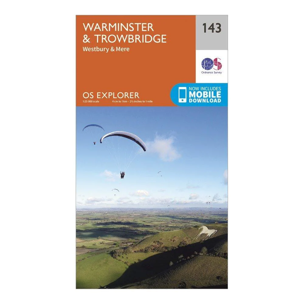 Explorer 143 Warminster & Trowbridge Map With Digital Version - Image 4