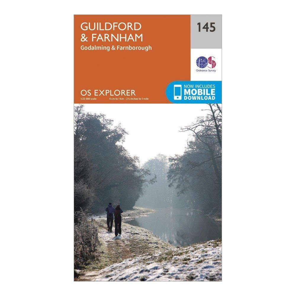 Explorer 145 Guildford & Farnham Map With Digital Version - Image 4