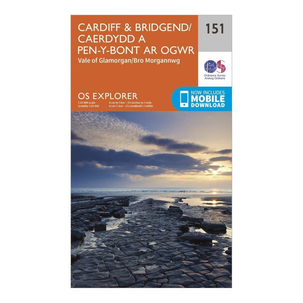 Explorer 151 Cardiff & Bridgend Map With Digital Version - Image 5