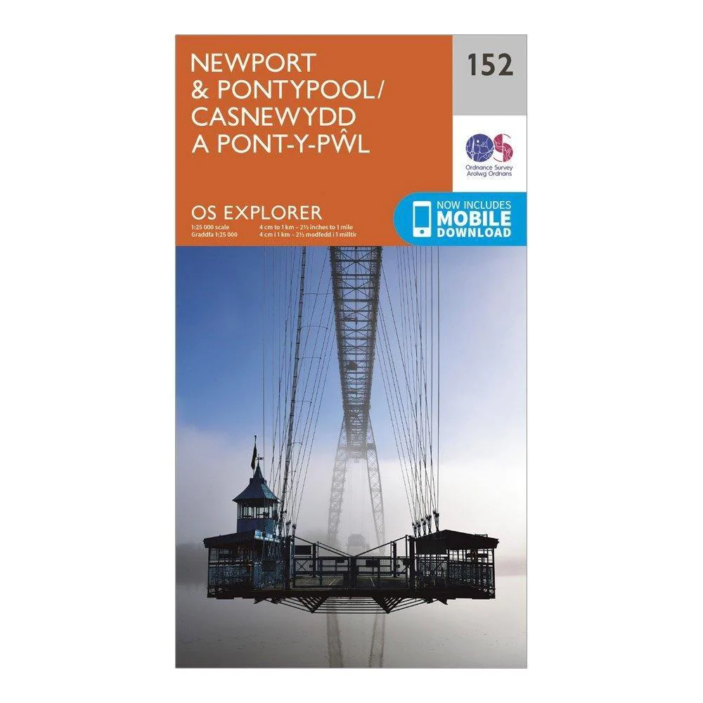 Explorer 152 Newport & Pontypool Map With Digital Version - Image 4