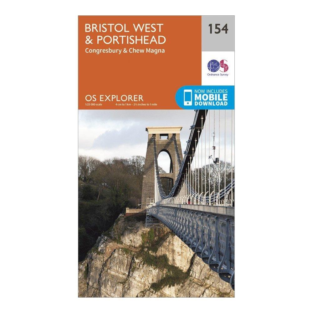 Explorer 154 Bristol West & Portishead Map With Digital Version - Image 4