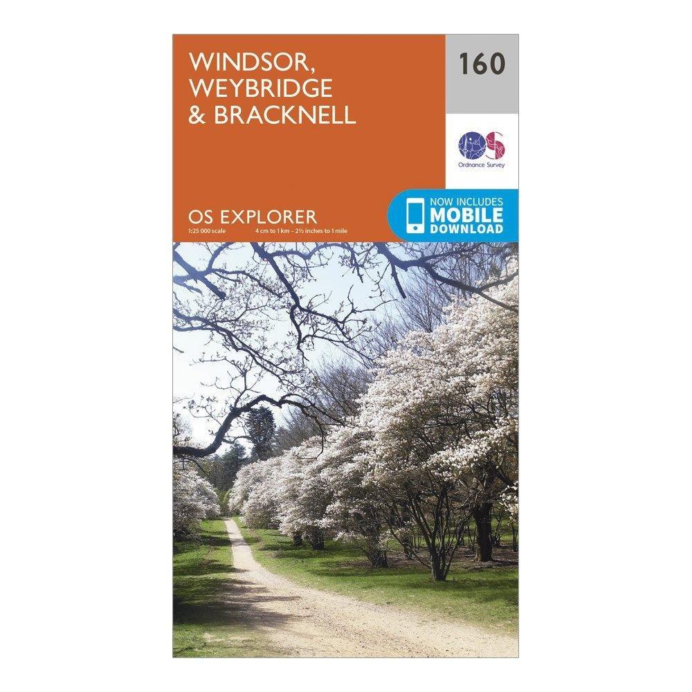 Explorer 160 Windsor, Weybridge & Bracknell Map With Digital Version - Image 4