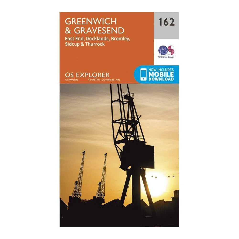 Explorer 162 Greenwich & Gravesend Map With Digital Version - Image 4
