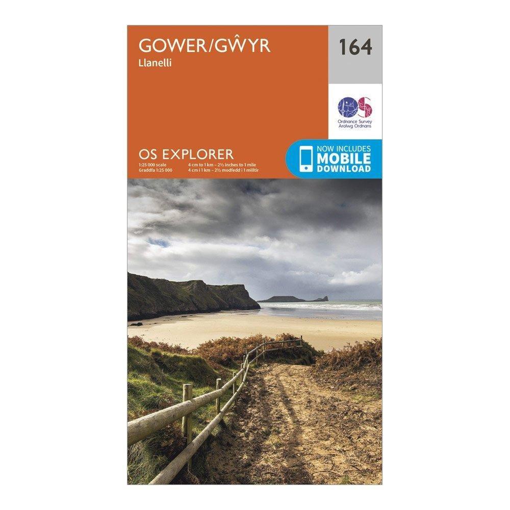 Explorer 164 Gower & Llanelli Map With Digital Version - Image 4