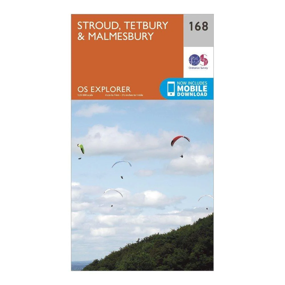 Explorer 168 Stroud, Tetbury & Malmesbury Map With Digital Version - Image 4