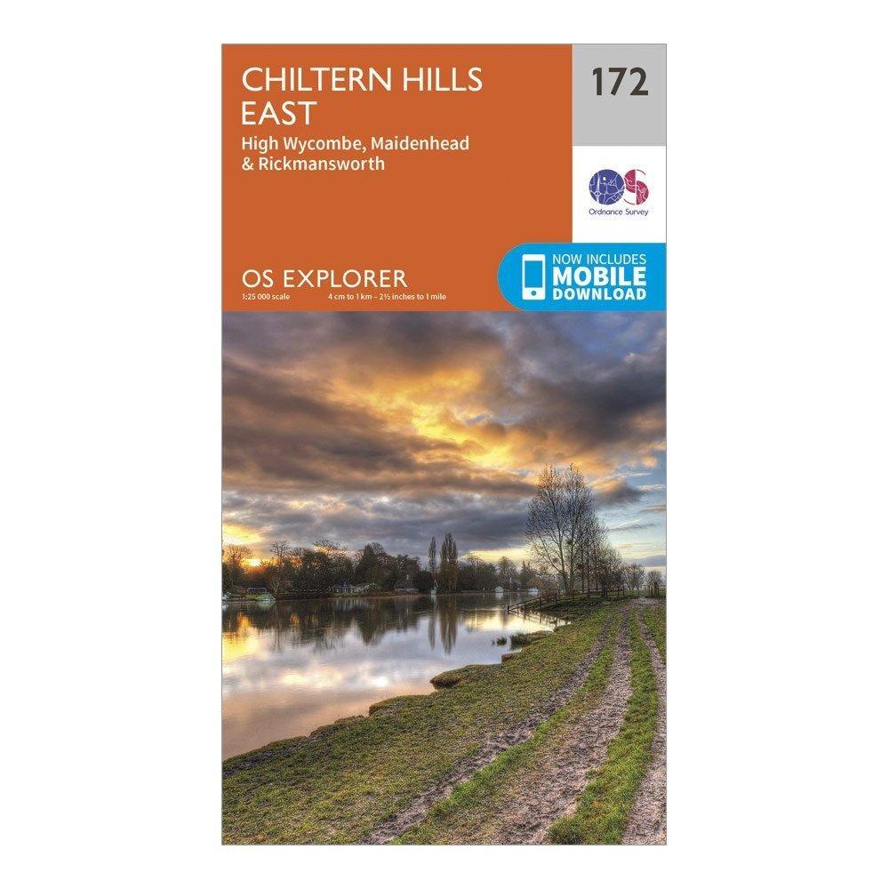 Explorer 172 Chiltern Hills East Map With Digital Version - Image 4