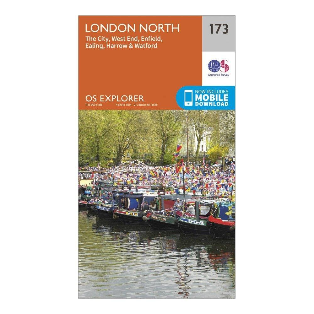 Explorer 173 London North Map With Digital Version - Image 4