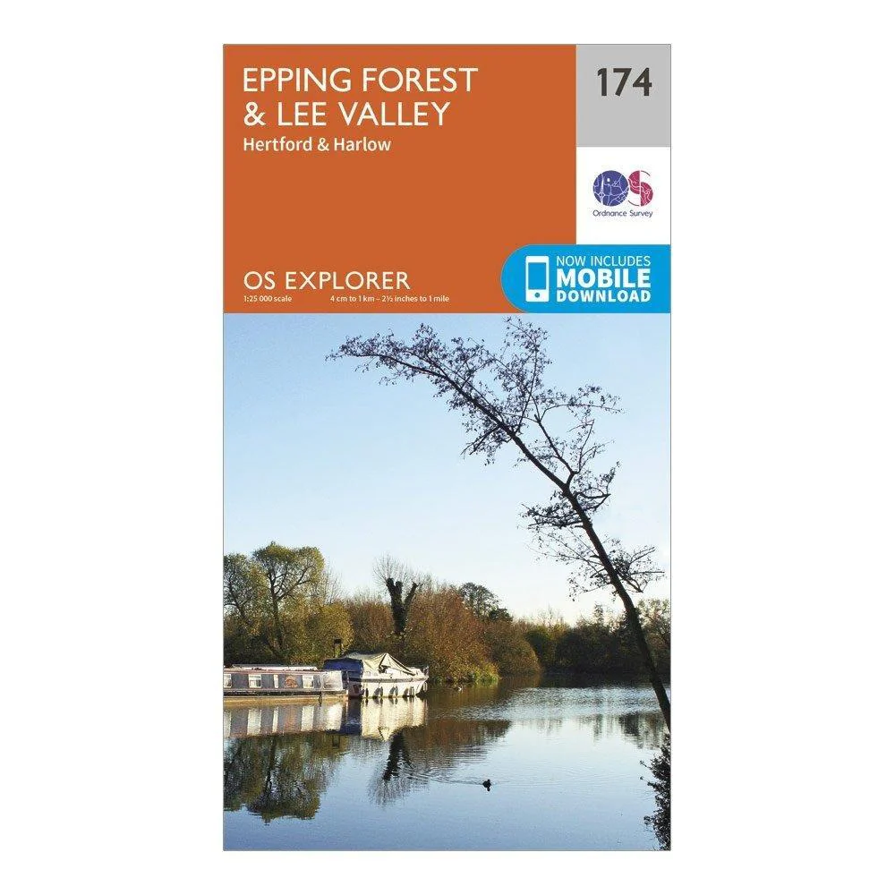 Explorer 174 Epping Forest & Lee Valley Map With Digital Version - Image 4