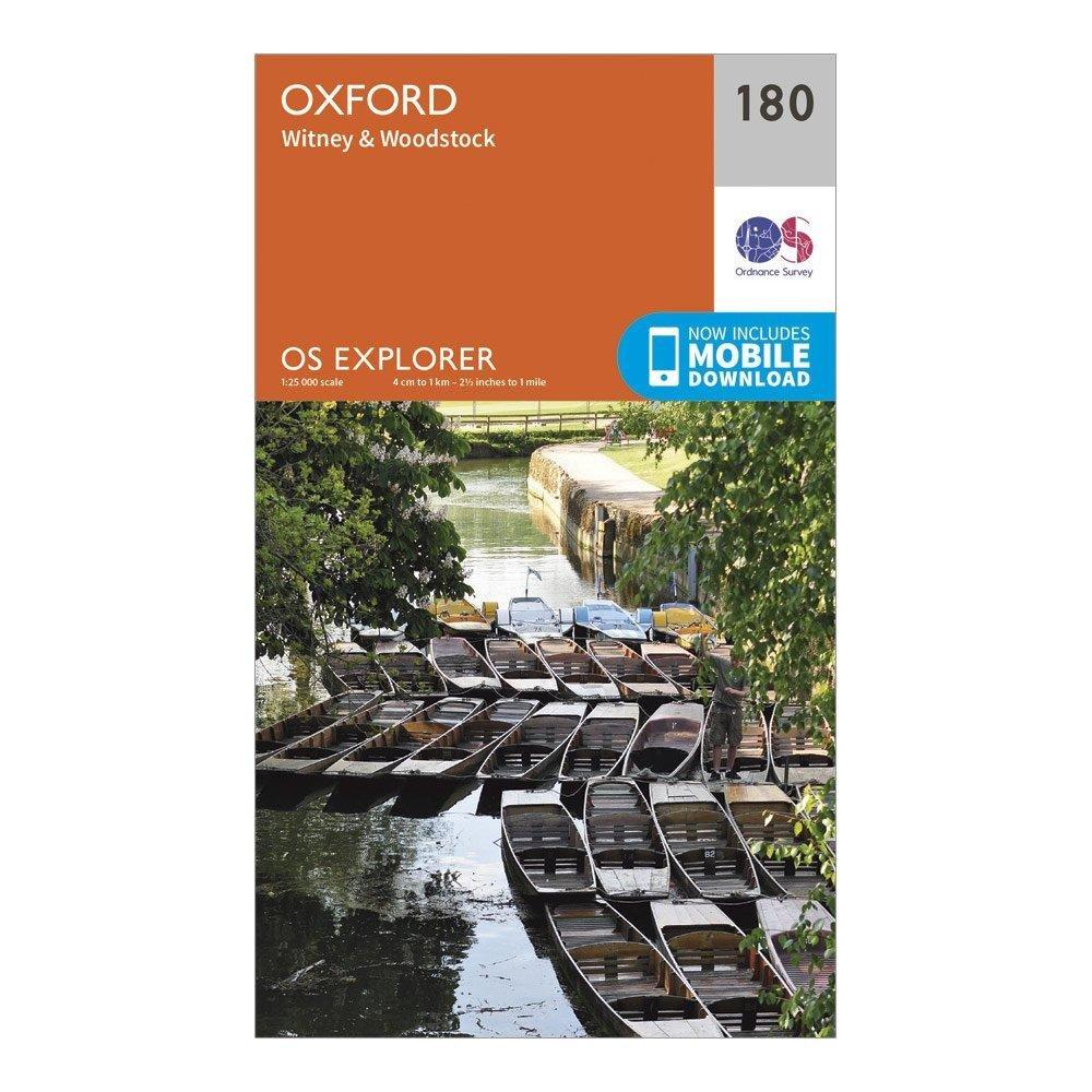 Explorer 180 Oxford, Witney & Woodstock Map With Digital Version - Image 5