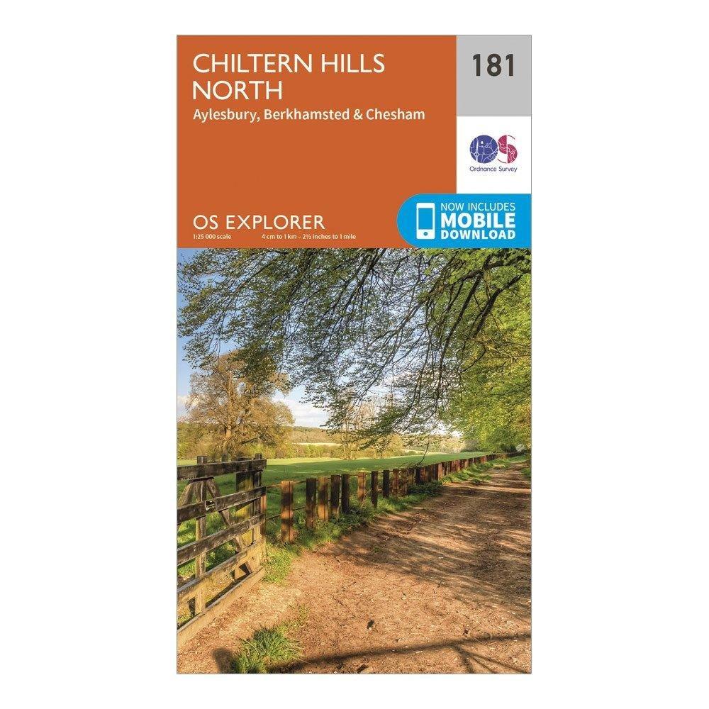 Explorer 181 Chiltern Hills North Map With Digital Version - Image 4
