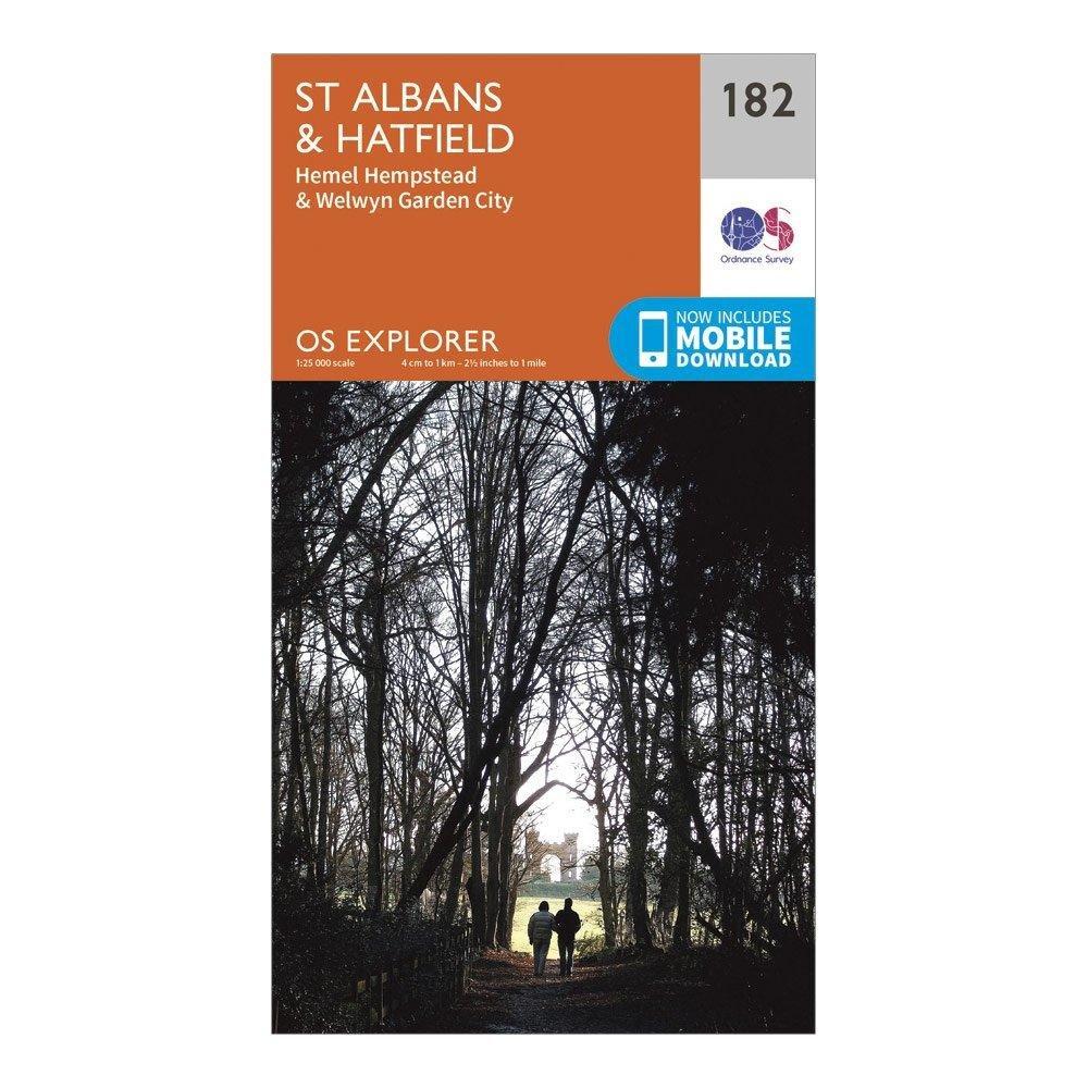 Explorer 182 St Albans & Hatfield Map With Digital Version - Image 4