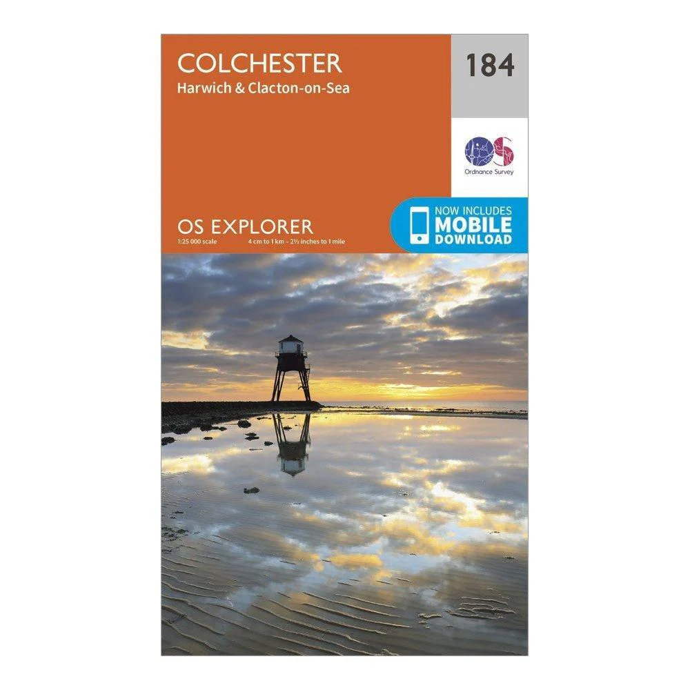 Explorer 184 Colchester, Harwich & Clacton-on-Sea Map With Digital Version - Image 5