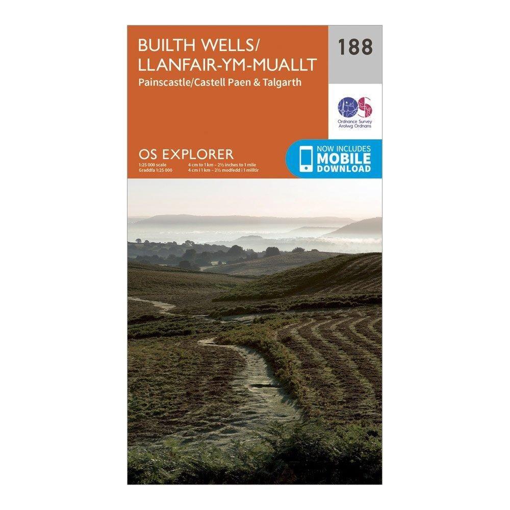 Explorer 188 Builth Wells Paincastle  Talgarth Map With Digital Version - Image 4