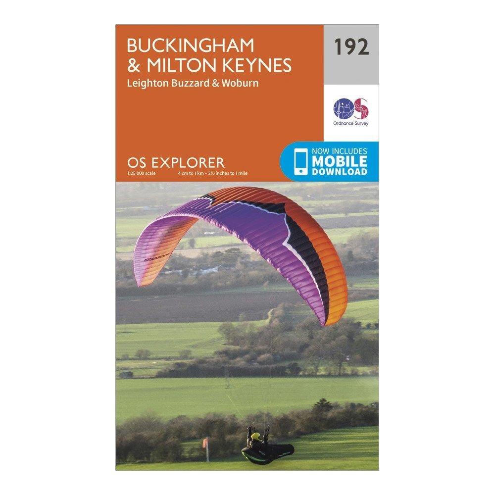 Explorer 192 Buckingham  Milton Keynes Map With Digital Version - Image 5