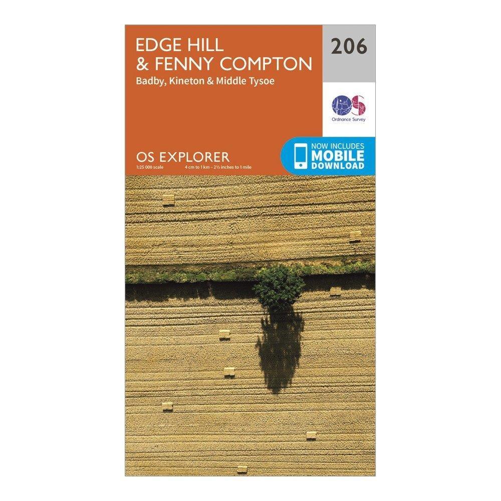 Explorer 206 Edge Hill & Fenny Compton Map With Digital Version - Image 4