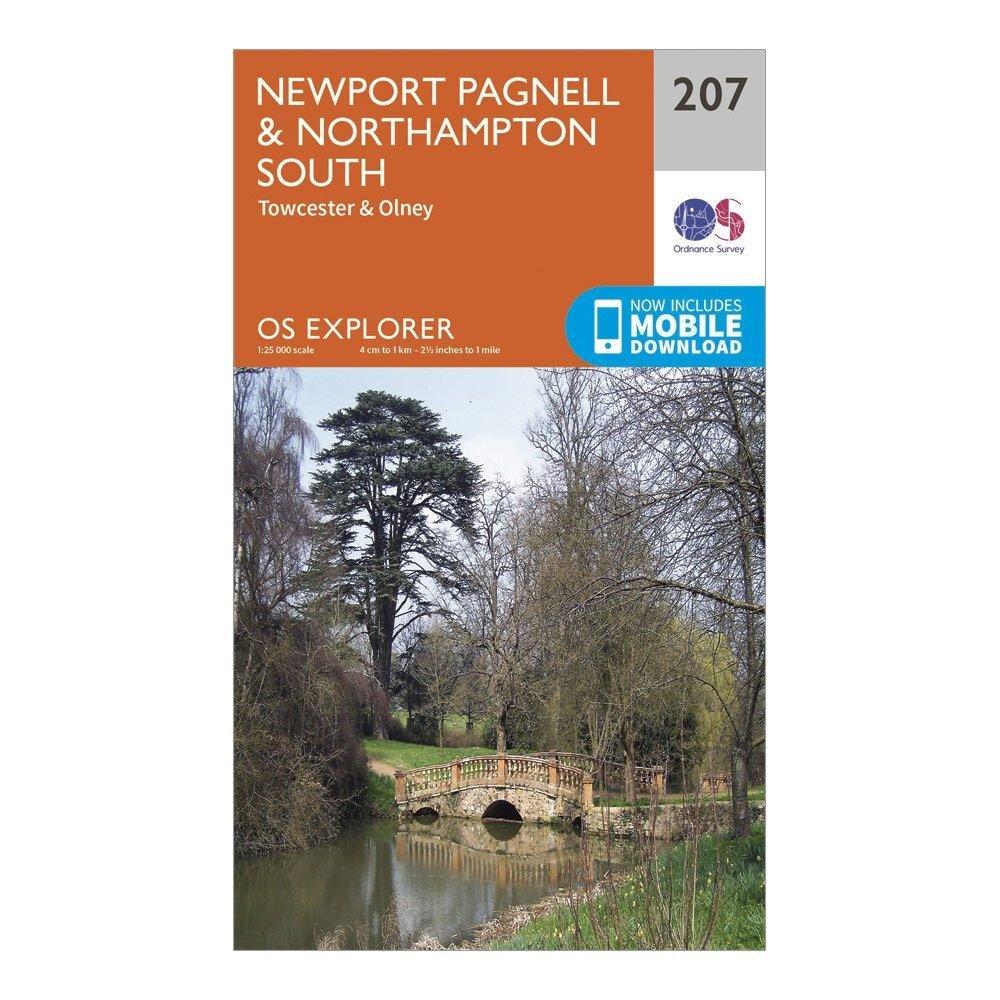 Explorer 207 Newport Pagnell & Northampton South Map With Digital Version - Image 5