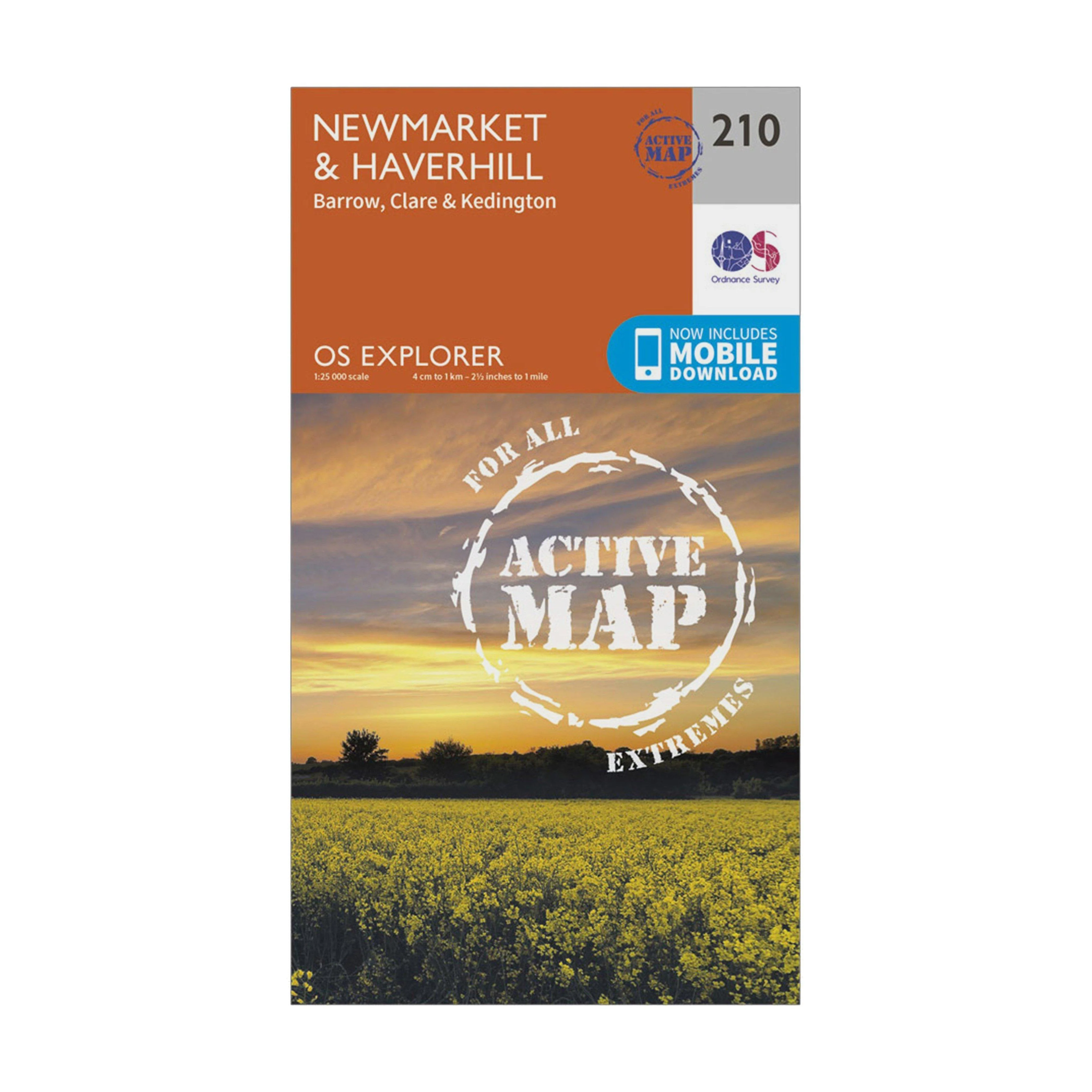 Explorer 210 Newmarket & Havehill, Barrow, Clare & Kedington Map With Digital Version - Image 4