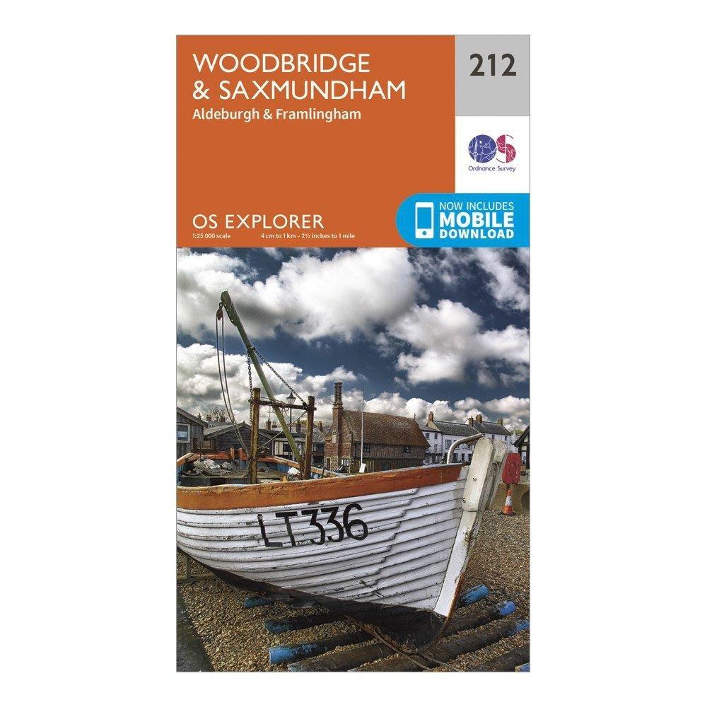 Explorer 212 Woodbridge & Saxmundham Map With Digital Version - Image 4
