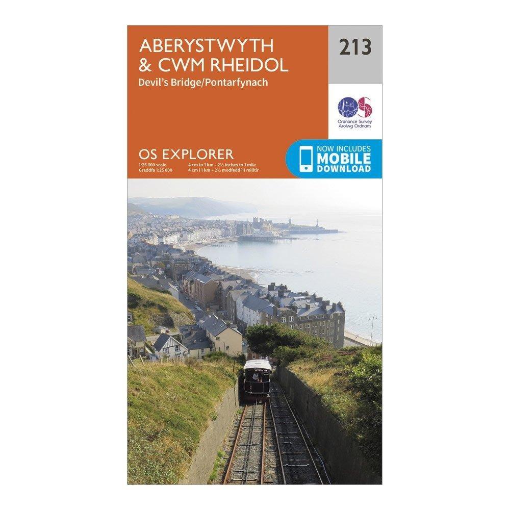 Explorer 213 Aberystwyth & Cwn Rheidol Map With Digital Version - Image 4