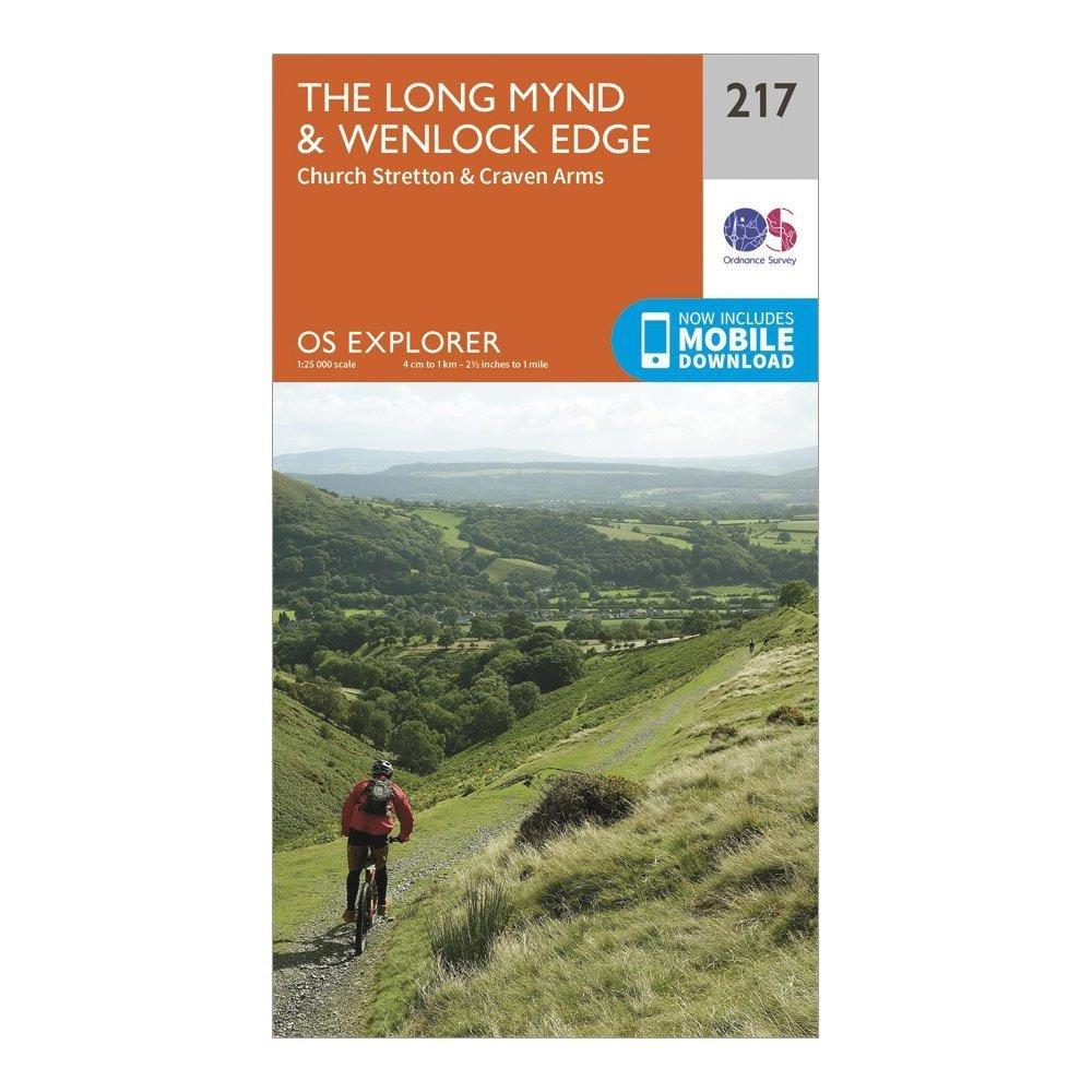 Explorer 217 The Long Mynd & Wenlock Edge Map With Digital Version - Image 4