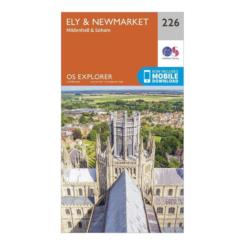 Explorer 226 Ely  Newmarket Map With Digital Version - Image 4