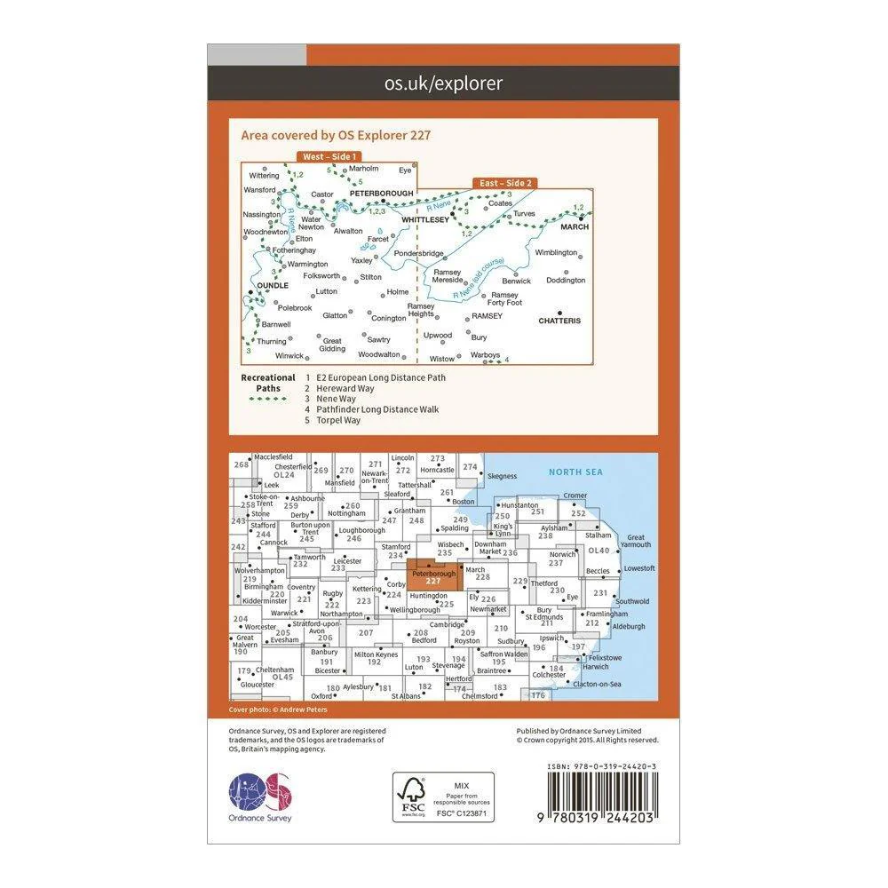 Explorer 227 Peterborough Map With Digital Version - Image 2