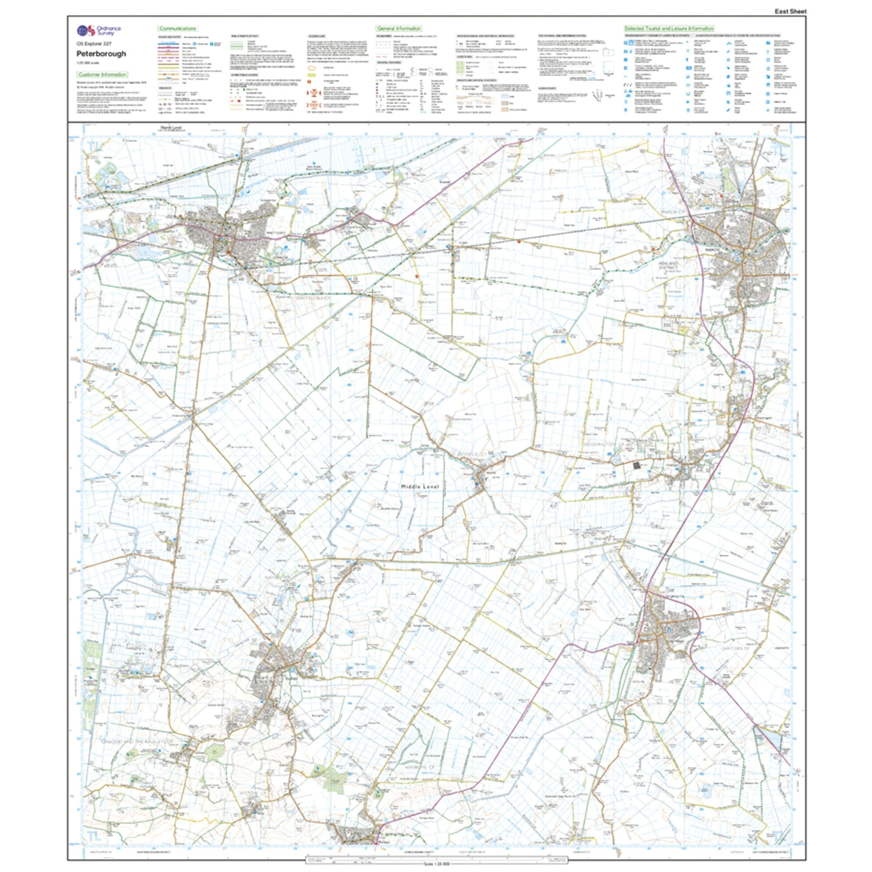 Explorer 227 Peterborough Map With Digital Version - Image 3