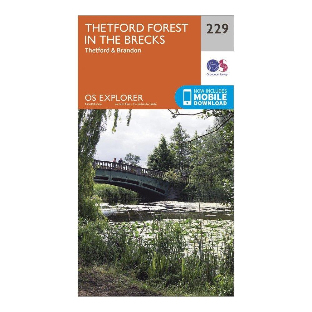 Explorer 229 Thetford Forest in the Brecks Map With Digital Version - Image 4