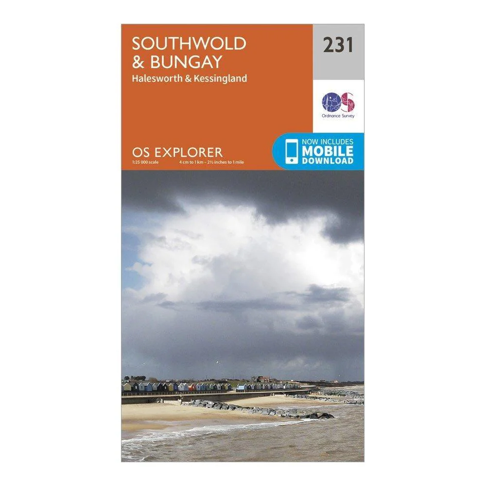 Explorer 231 Southwold & Bungay Map With Digital Version - Image 4