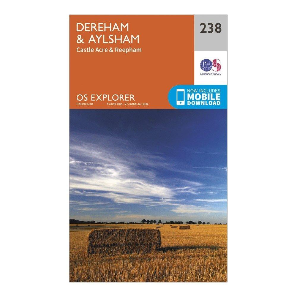 Explorer 238 East Dereham  Aylsham Map With Digital Version - Image 5