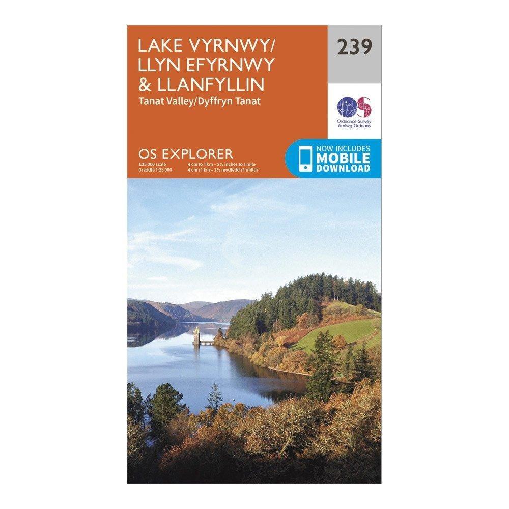 Explorer 239 Lake Vyrnwy & Llanfyllin Map With Digital Version - Image 4