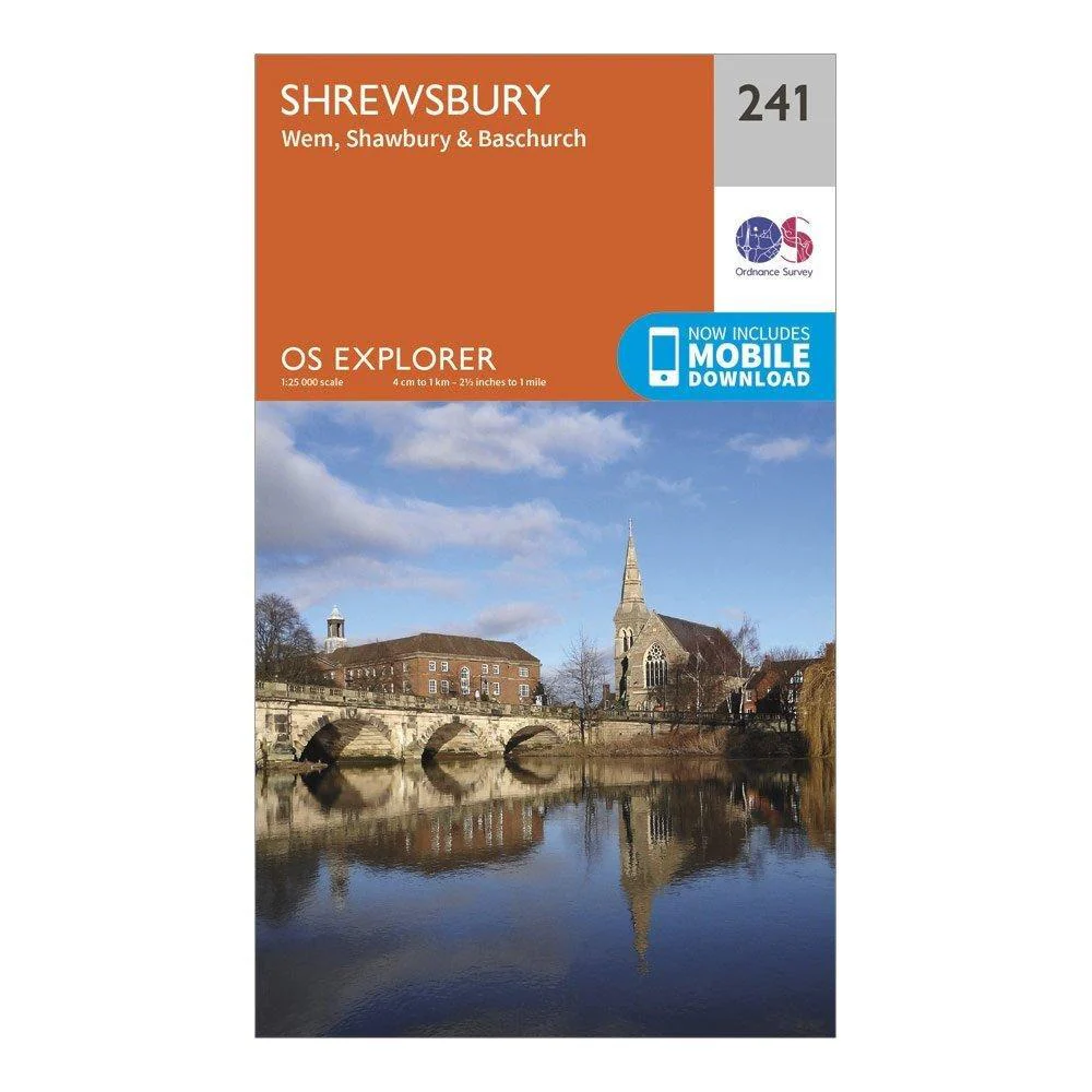 Explorer 241 Shrewsbury, Wem, Shawbury & Baschurch Map With Digital Version - Image 5