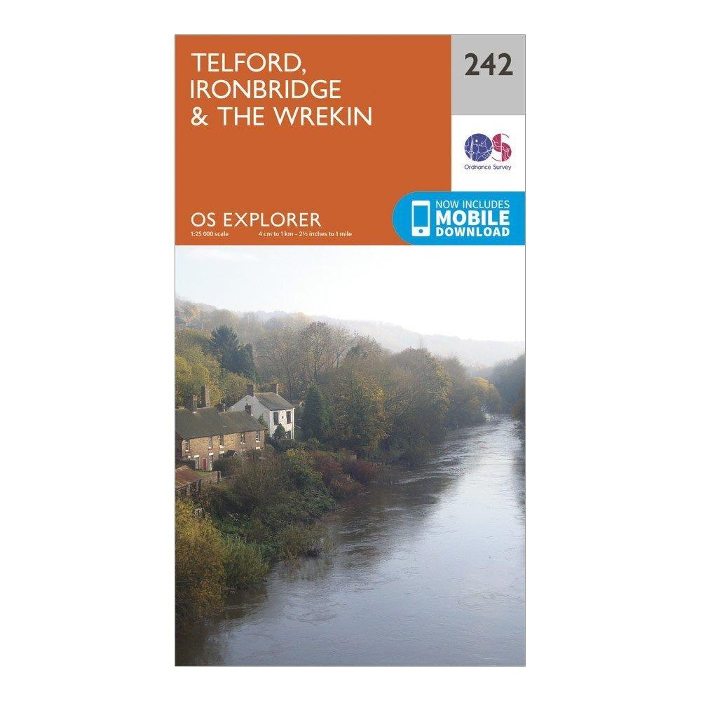 Explorer 242 Telford, Ironbridge & The Wrekin Map With Digital Version - Image 4