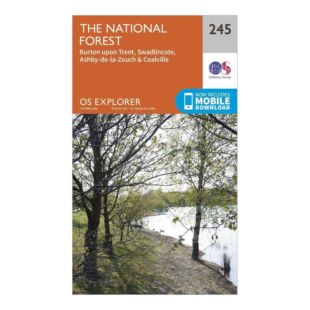 Explorer 245 The National Forest Map With Digital Version - Image 5