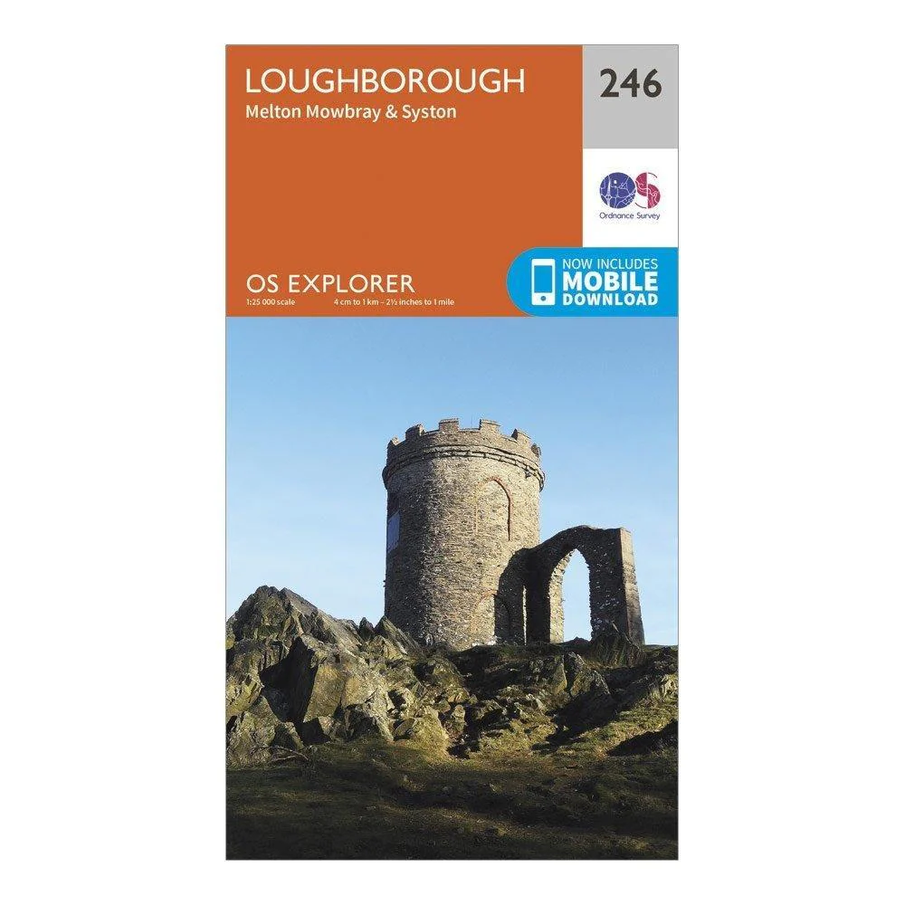 Explorer 246 Loughborough, Melton Mowbray & Syston Map With Digital Version - Image 4