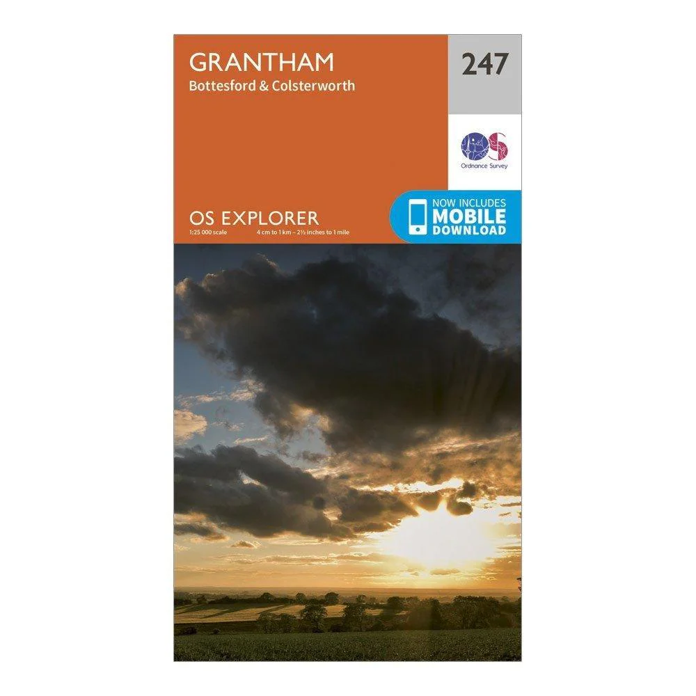 Explorer 247 Grantham Map With Digital Version - Image 4
