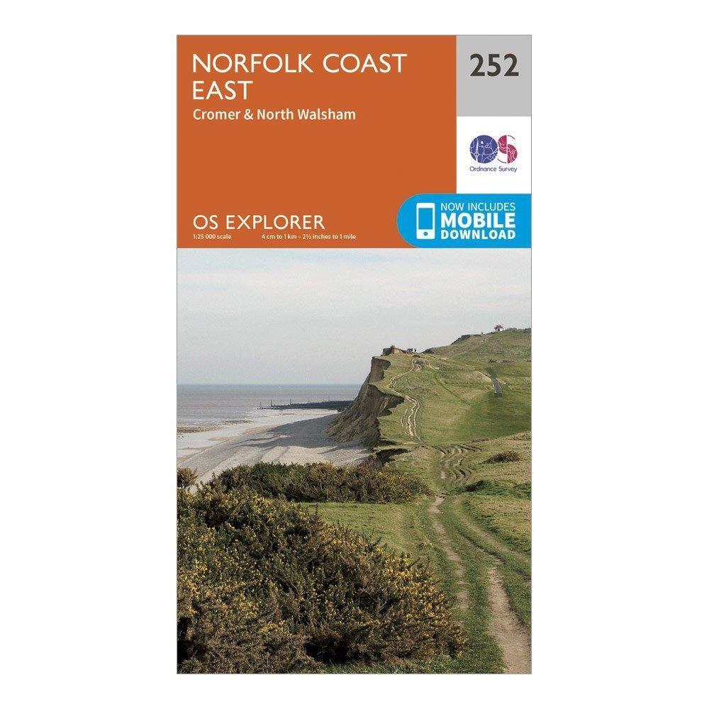 Explorer 252 Norfolk Coast East Map With Digital Version - Image 4