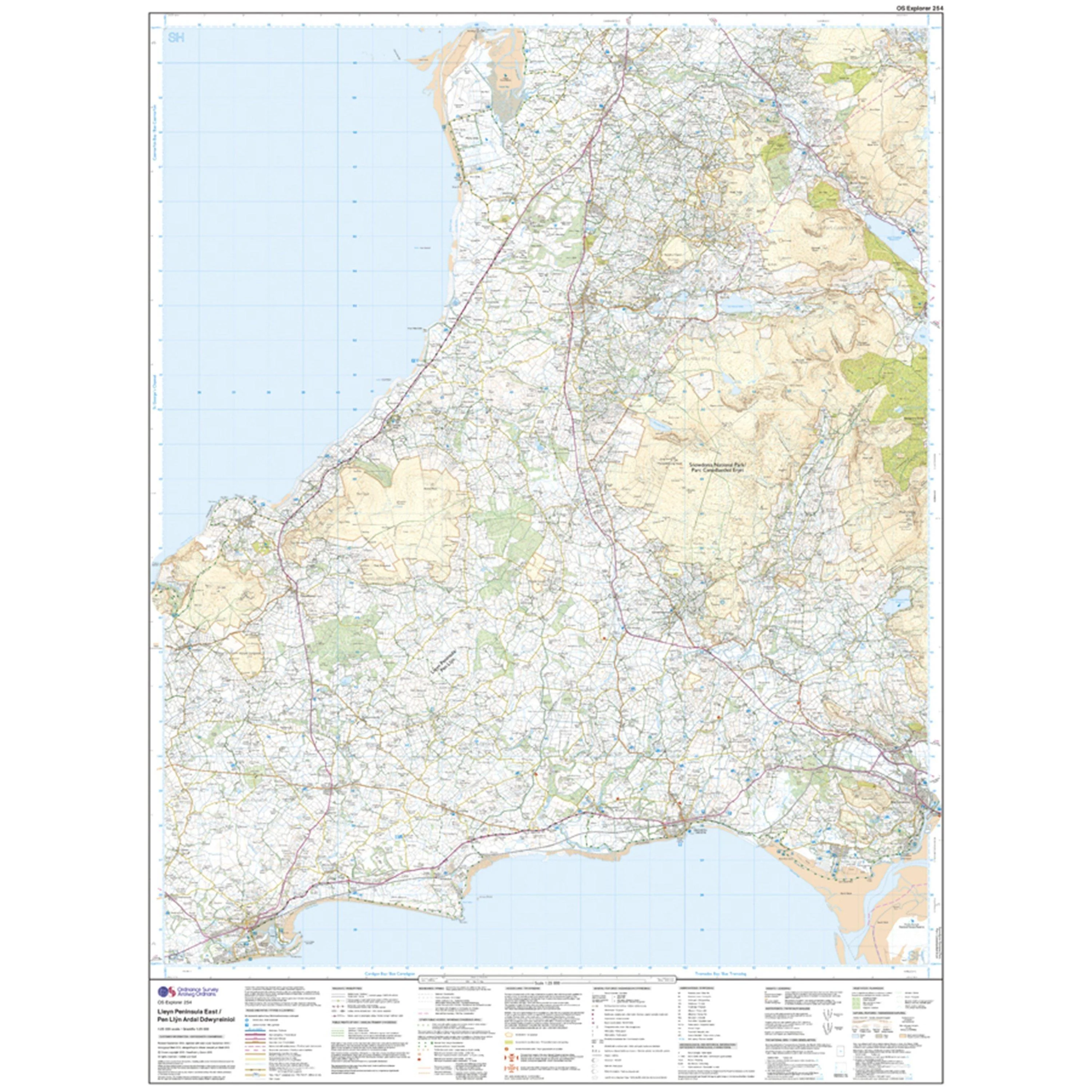 Explorer 254 Lleyn Peninsula East Map With Digital Version - Image 3