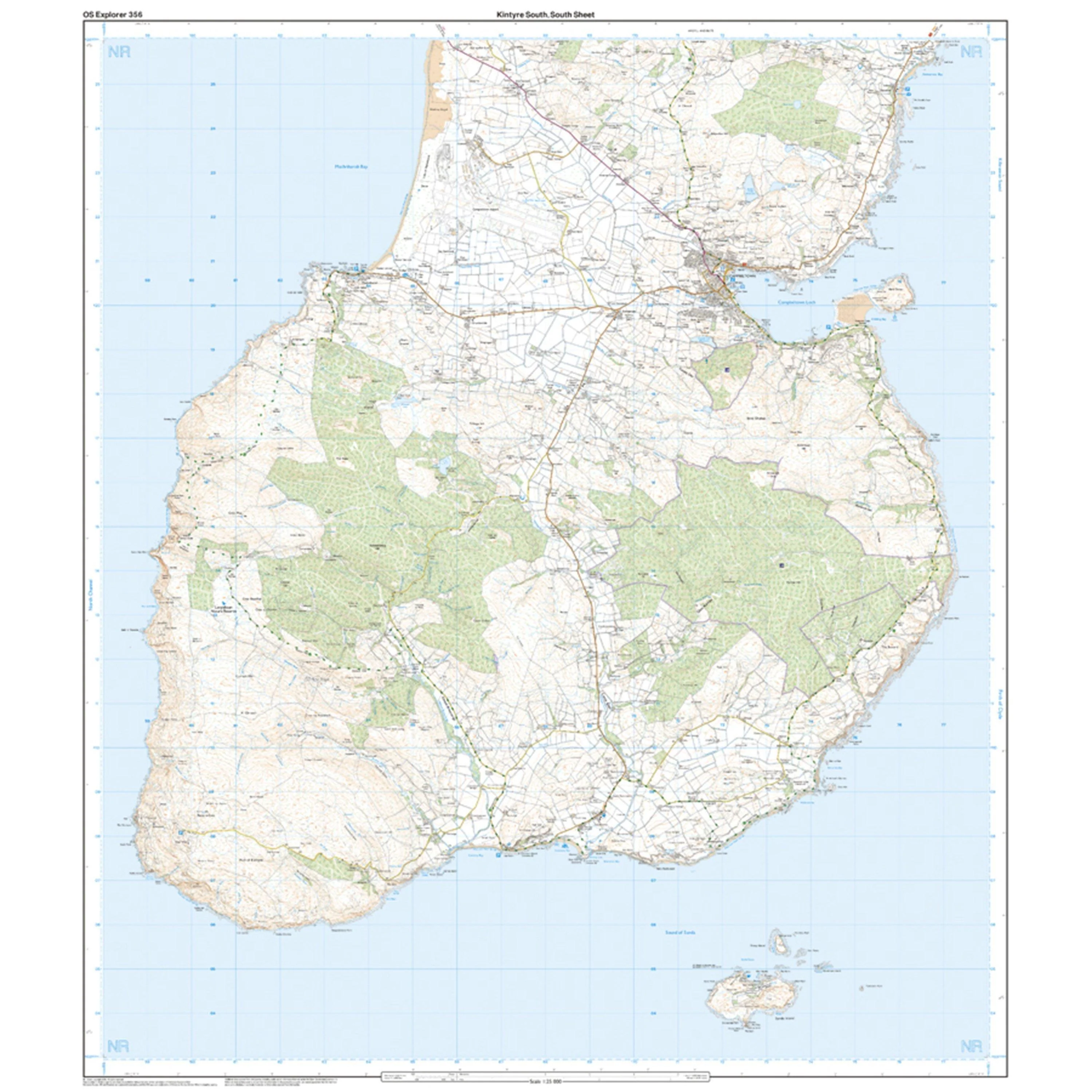 Explorer 256 Kintyre South Campeltown Map With Digital Version - Image 4