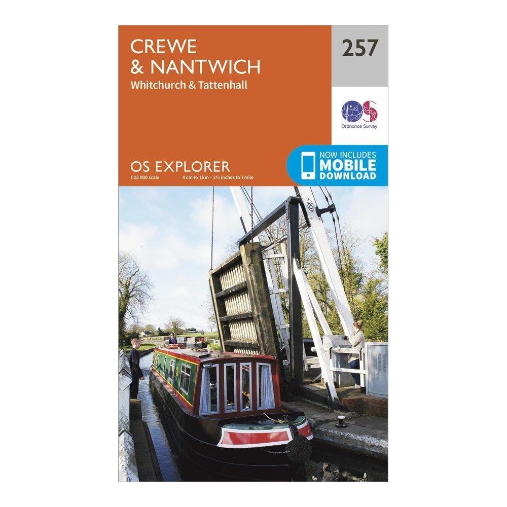 Explorer 257 Crewe  Nantwich Map With Digital Version - Image 5