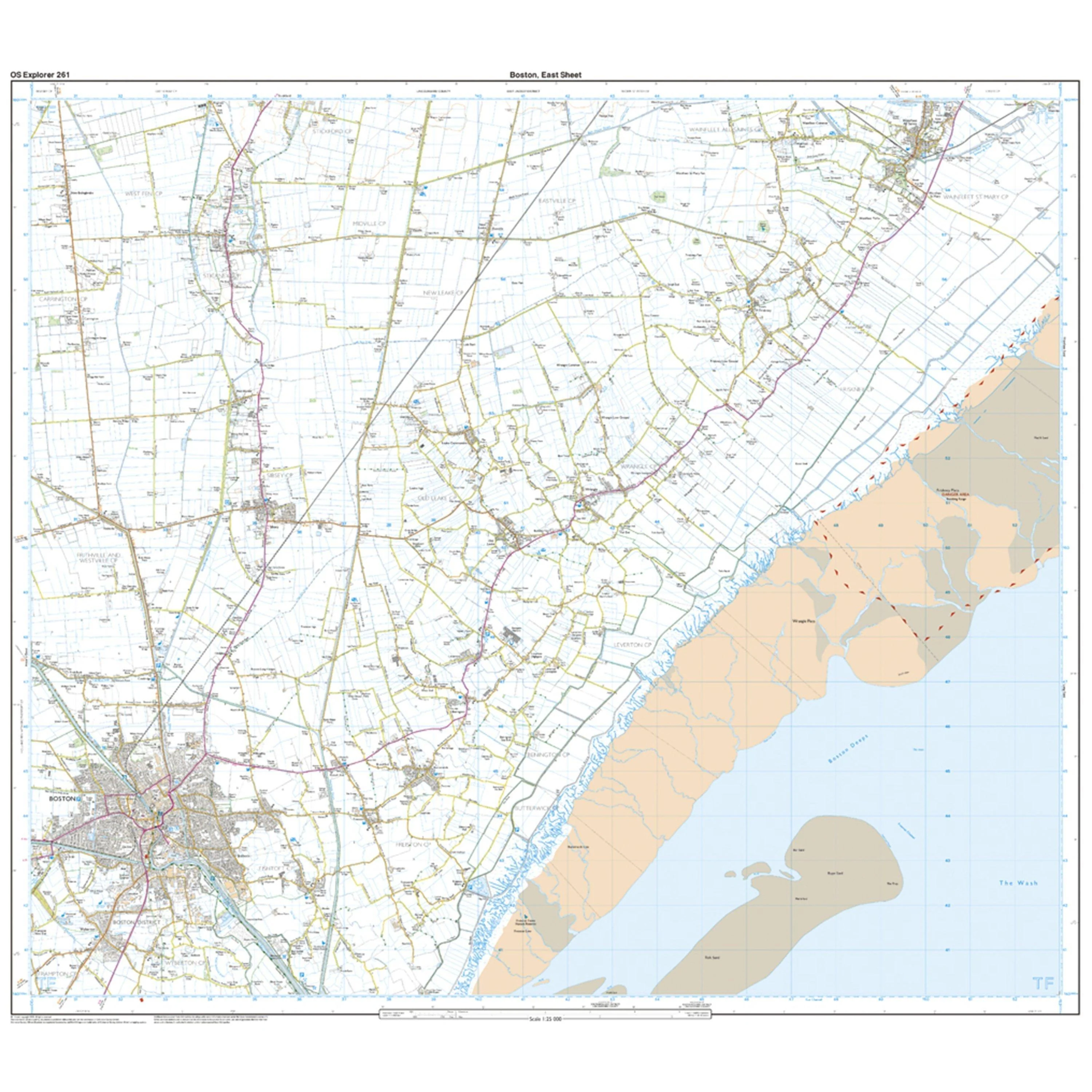 Explorer 261 Boston Map With Digital Version - Image 3