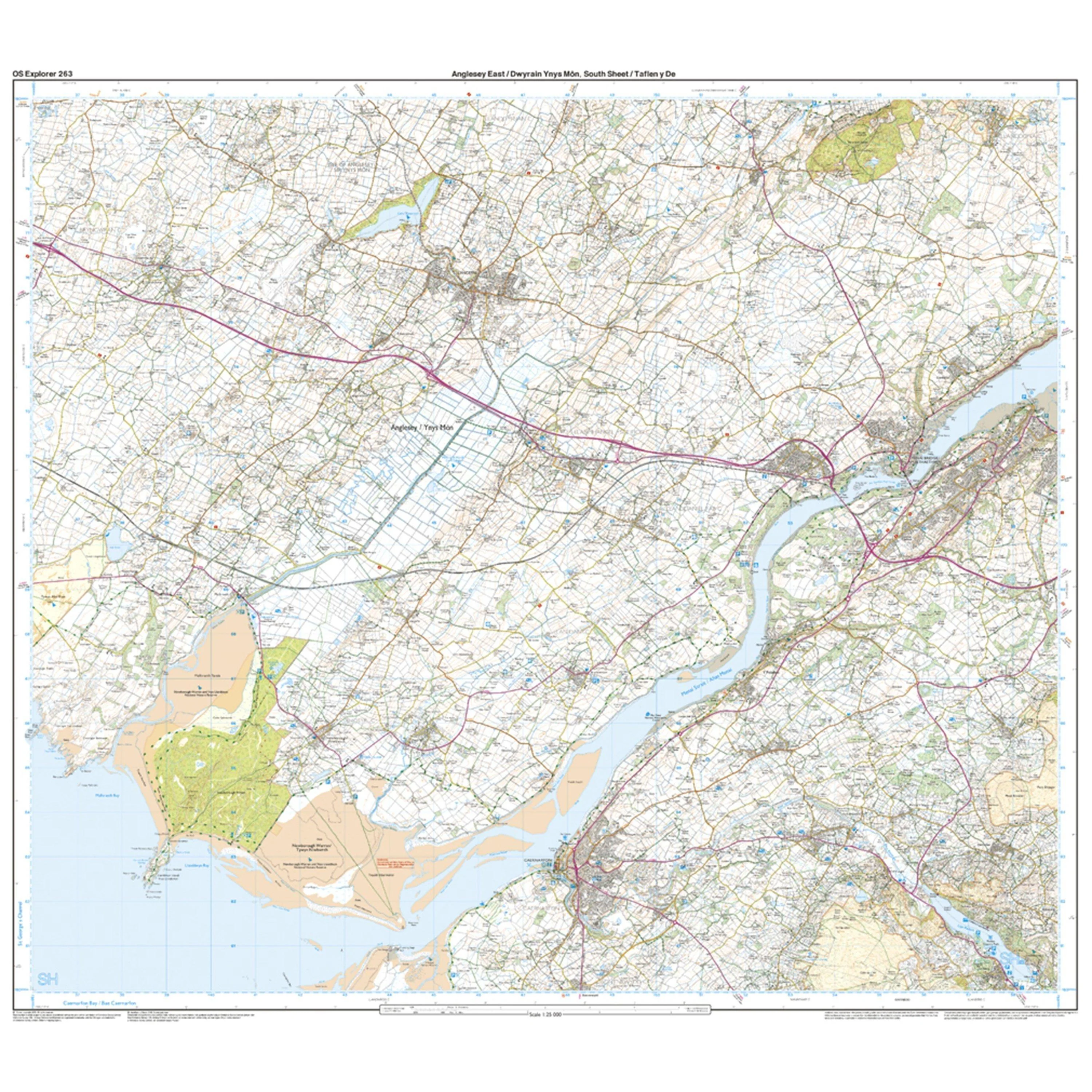 Explorer 263 Anglesey East Map With Digital Version - Image 4