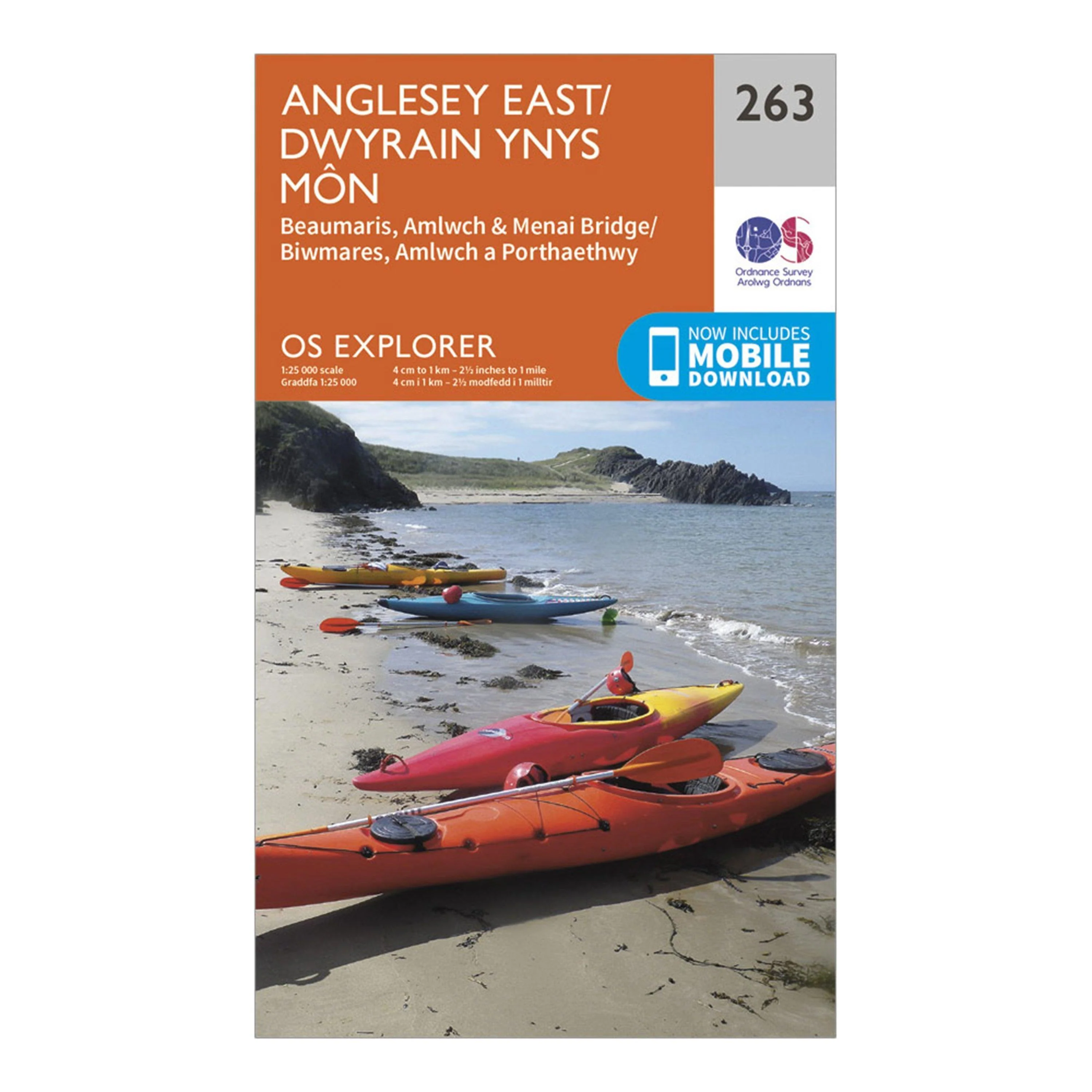 Explorer 263 Anglesey East Map With Digital Version - Image 5